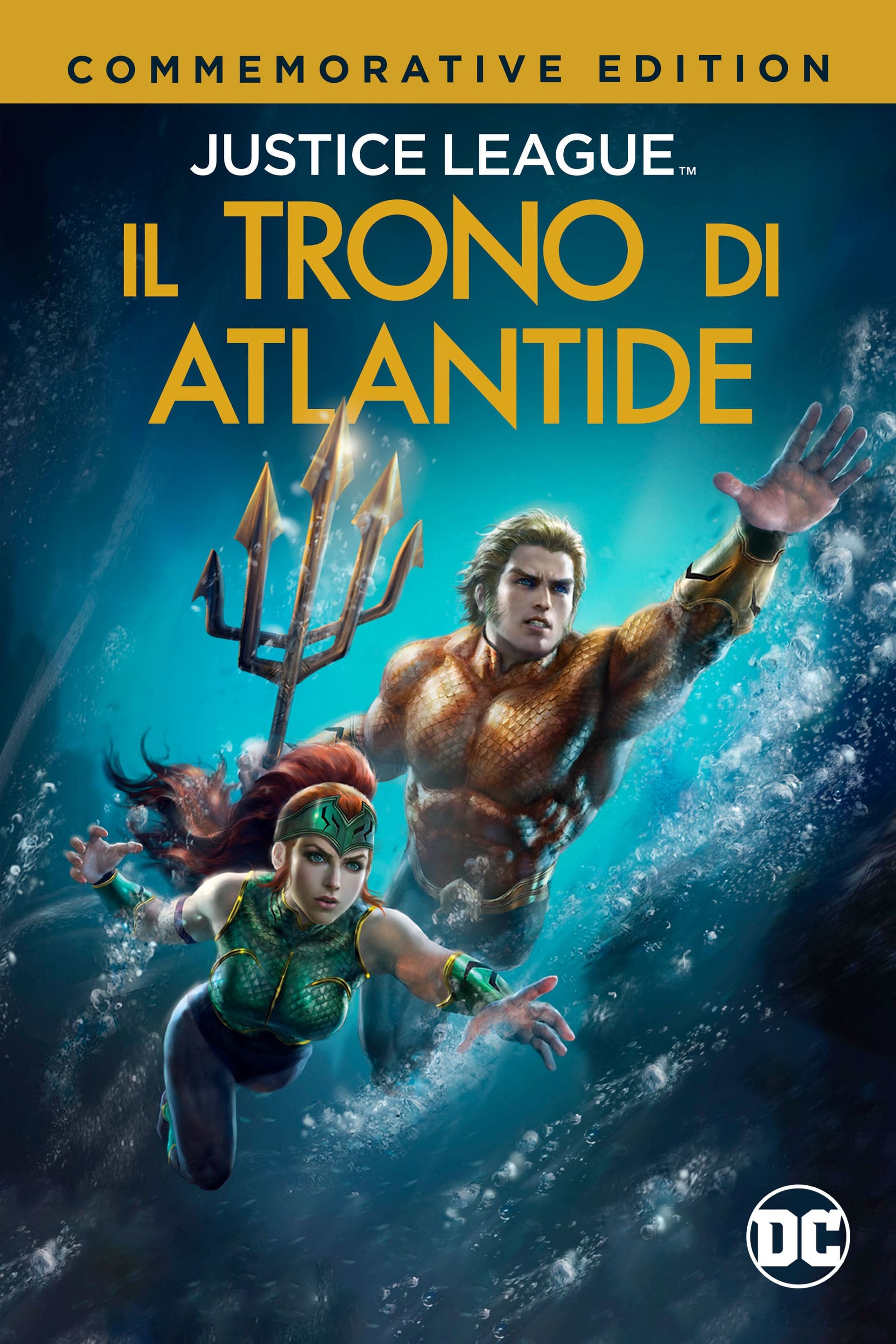 Locandina di Justice League - Il trono di Atlantide