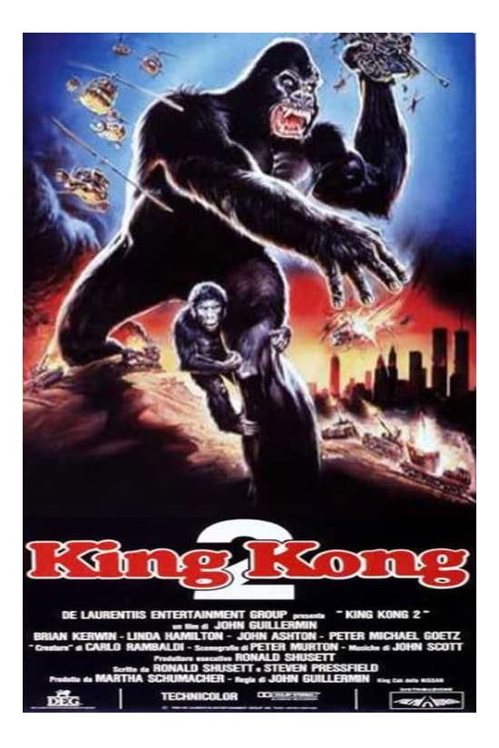 Locandina di King Kong 2