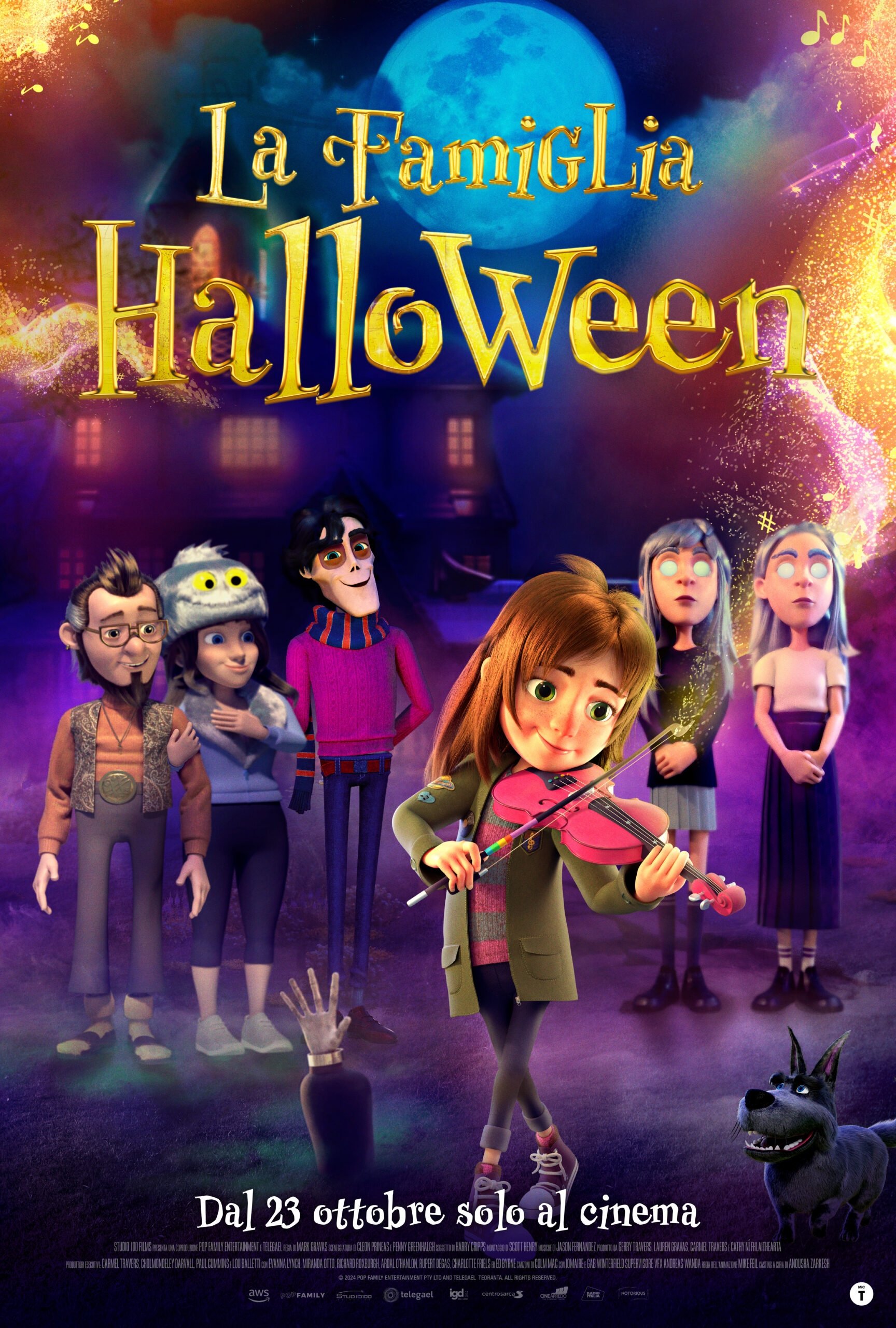 Locandina di La famiglia Halloween