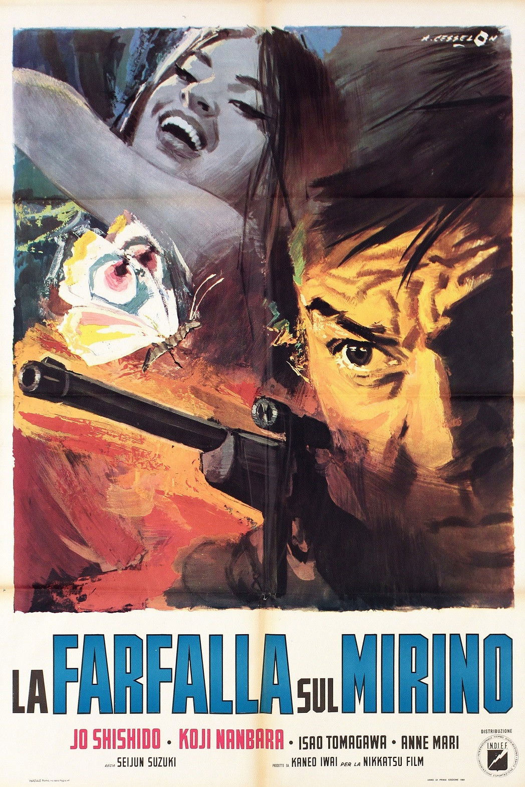 Locandina di La farfalla sul mirino