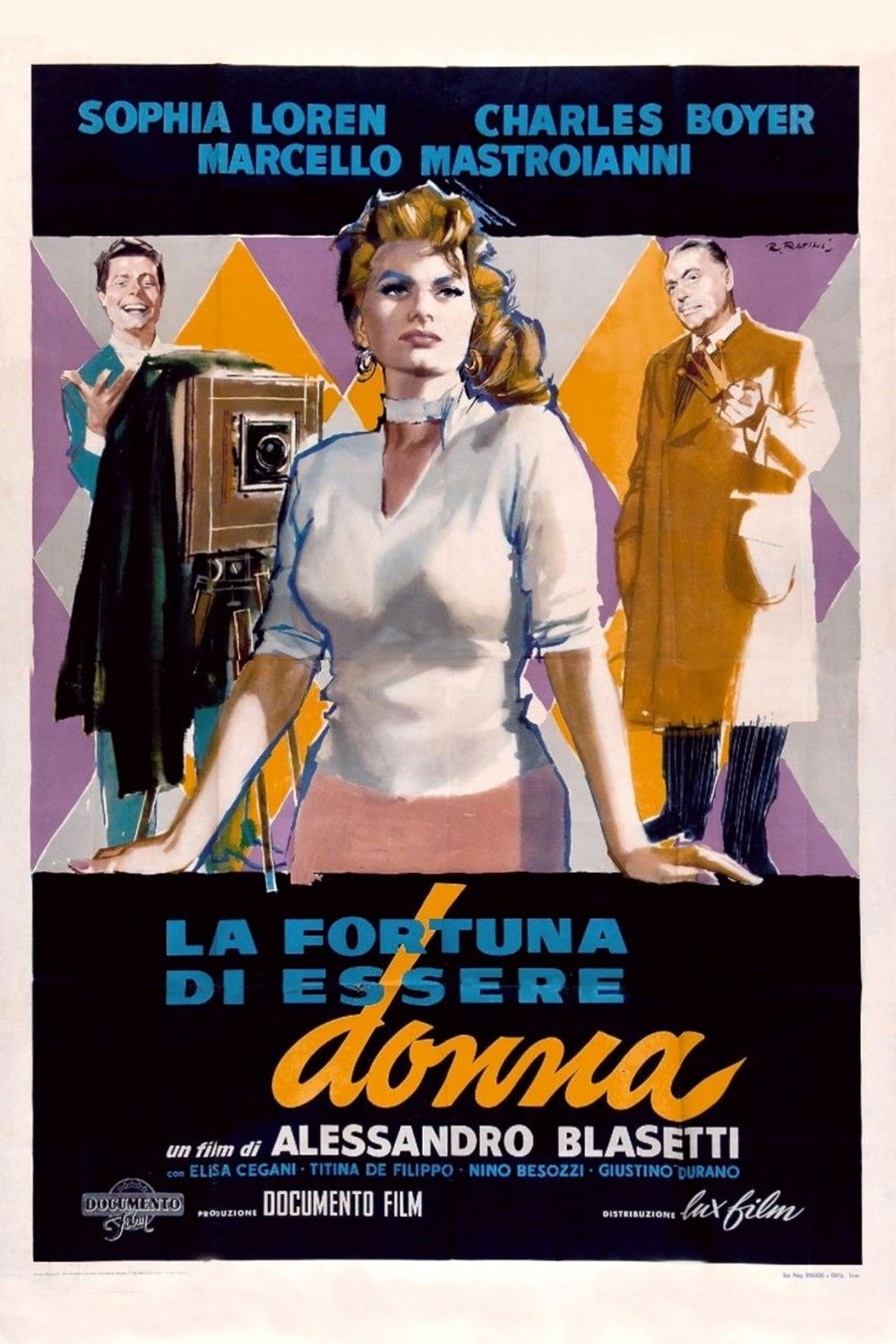 Locandina di La fortuna di essere donna