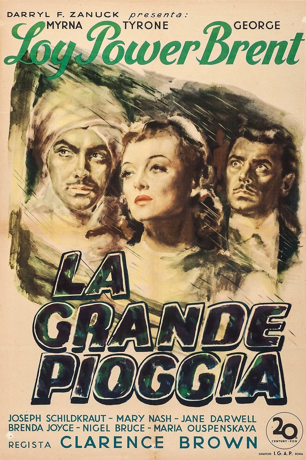 Locandina di La grande pioggia
