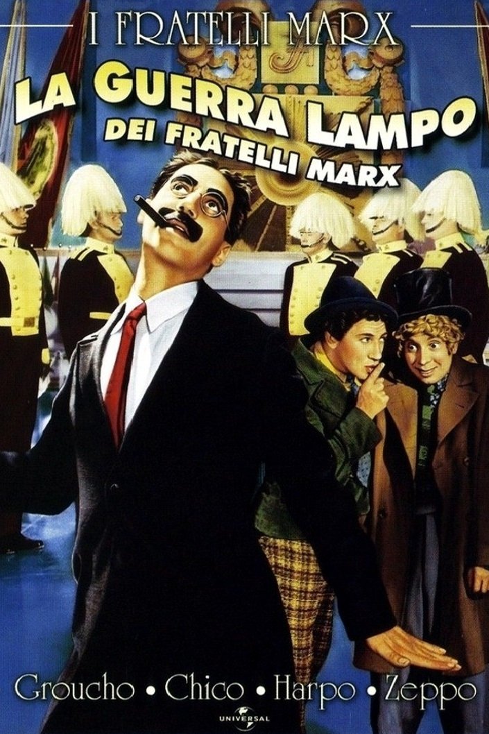 Locandina di La guerra lampo dei fratelli Marx