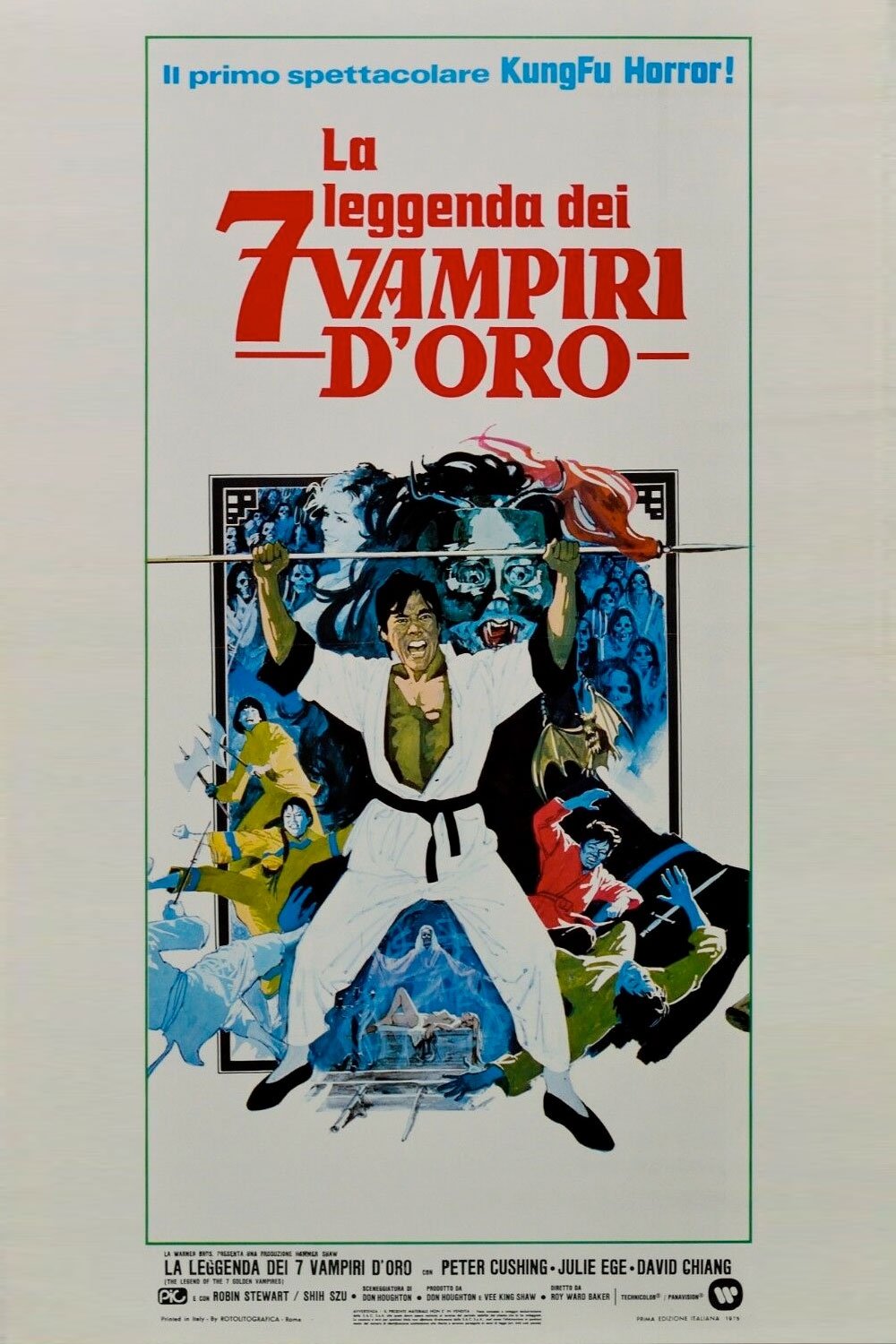 Locandina di La leggenda dei 7 vampiri d'oro