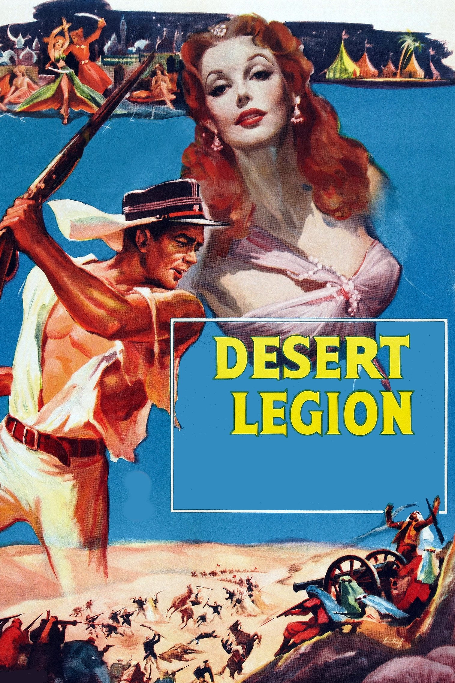 Locandina di La legione del Sahara