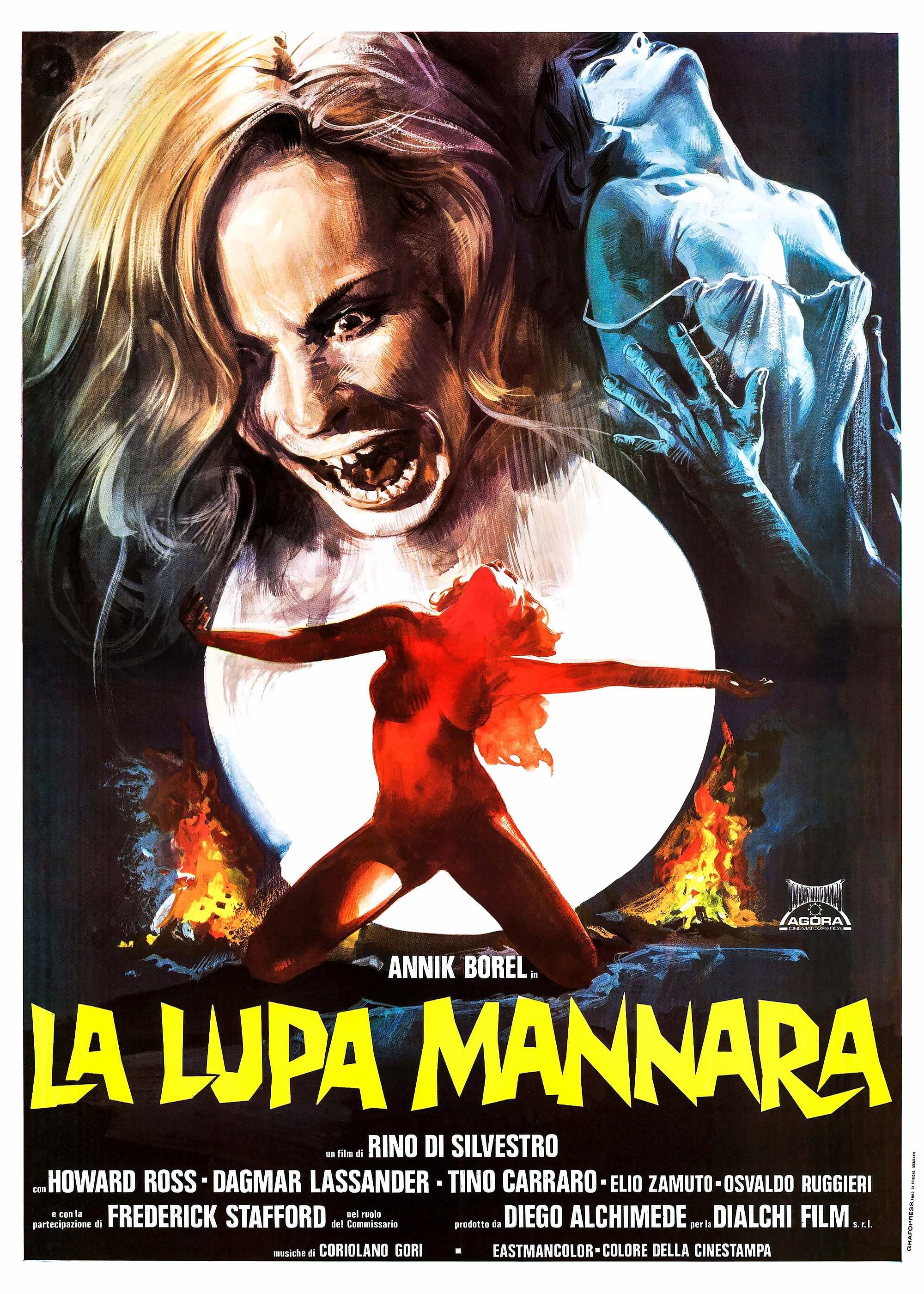 Locandina di La lupa mannara
