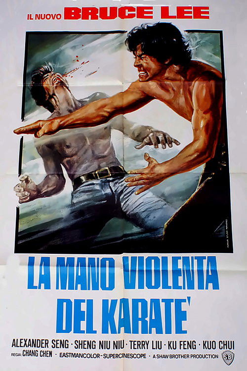 Locandina di La mano violenta del karaté