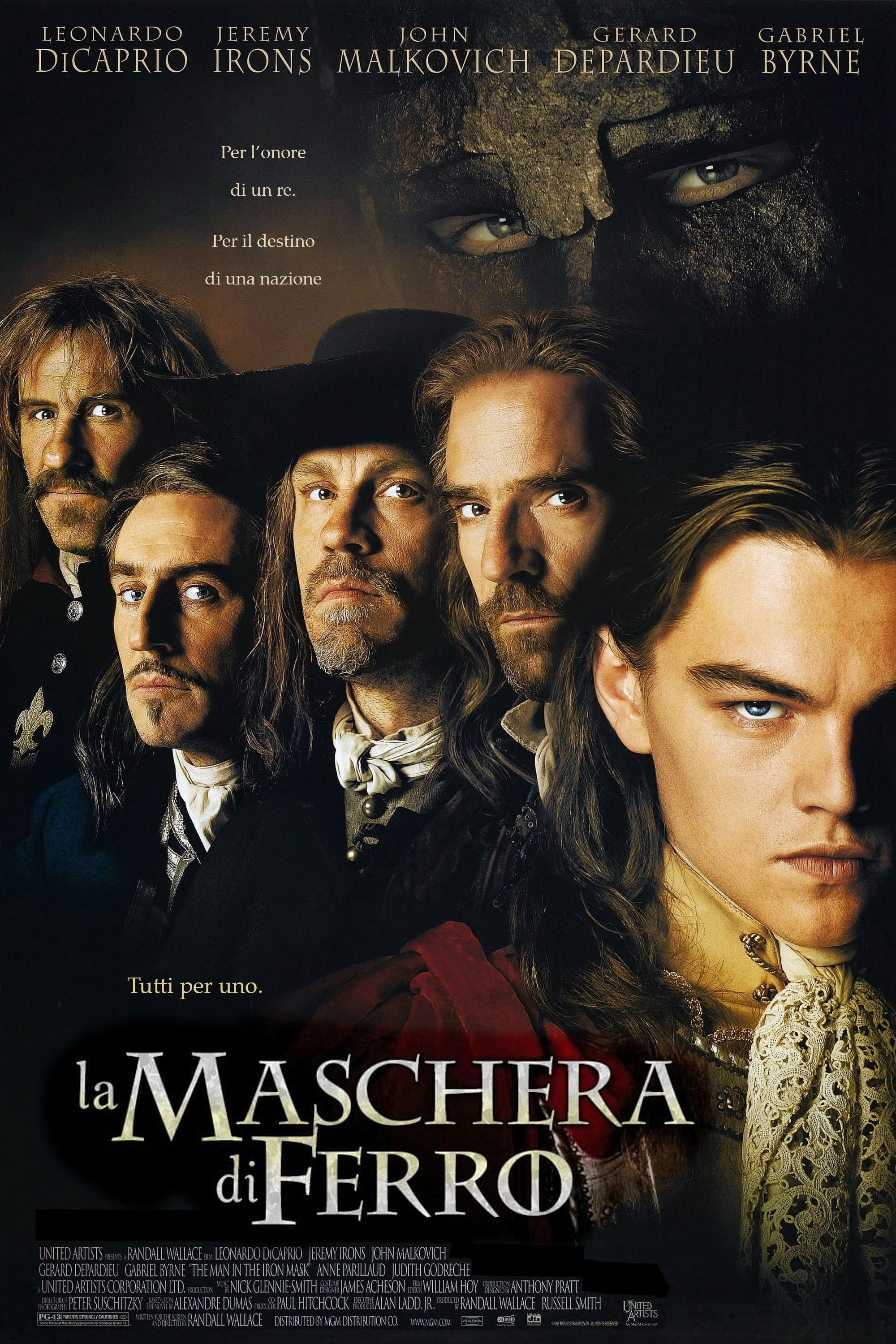Locandina di La maschera di ferro