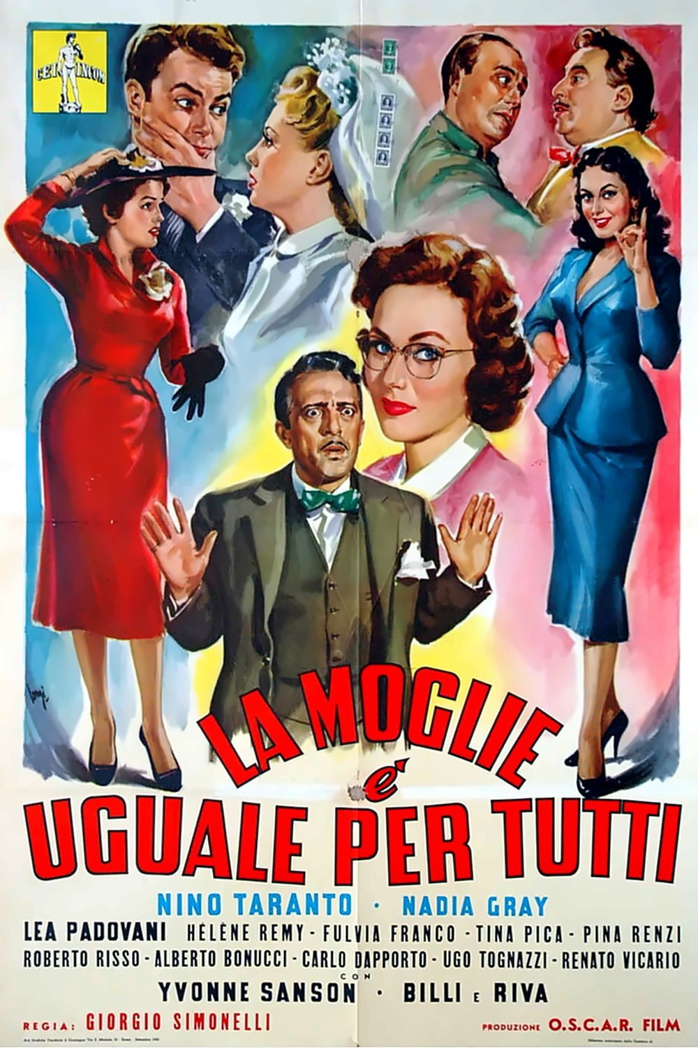 Locandina di La moglie è uguale per tutti