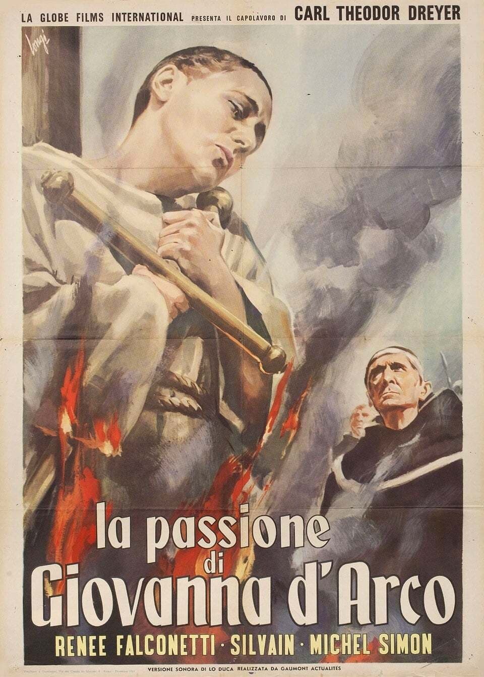 Locandina di La passione di Giovanna d'Arco