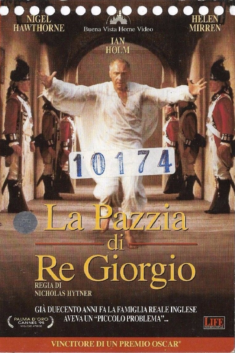 Locandina di La pazzia di Re Giorgio
