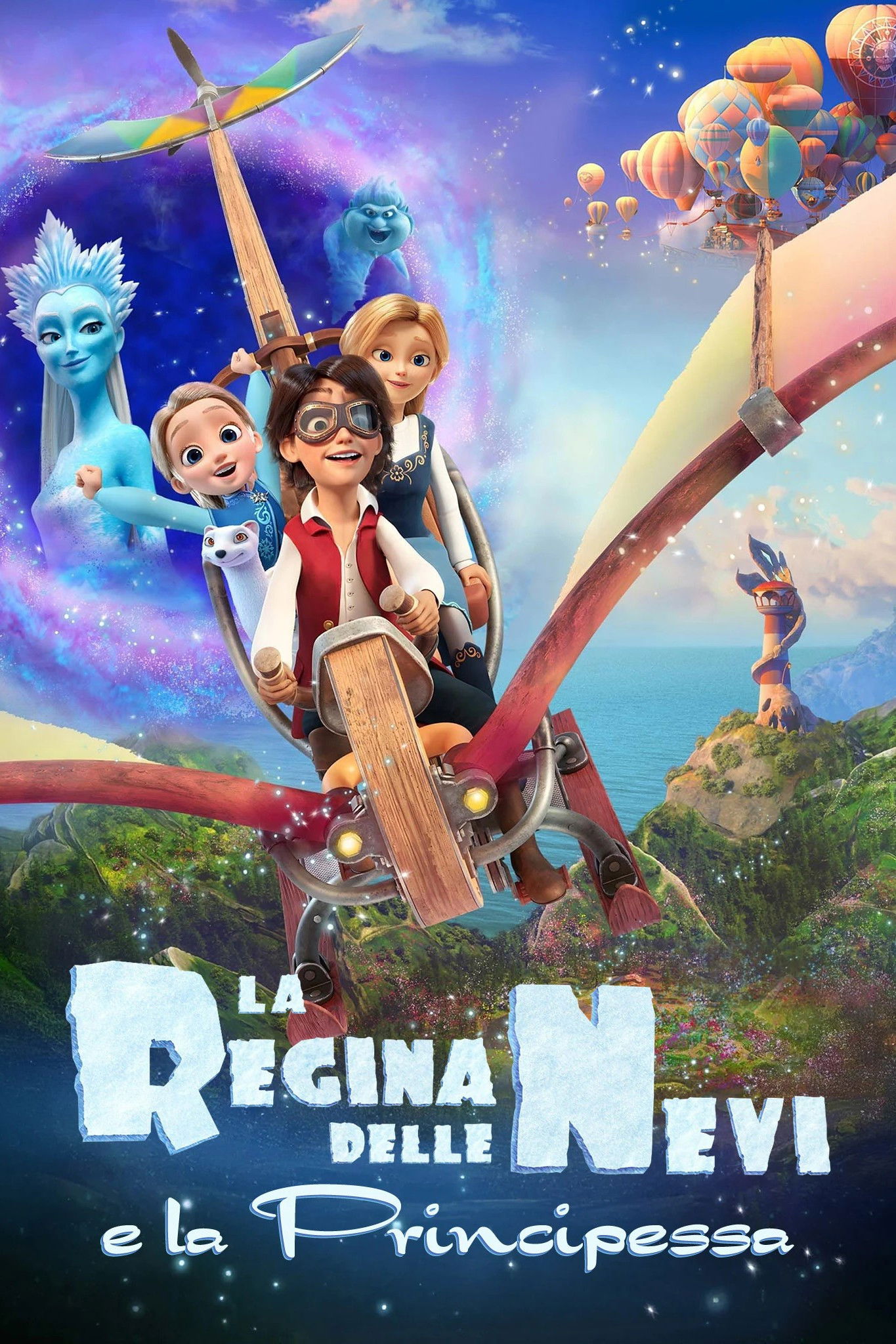 Locandina di La regina delle nevi e la principessa