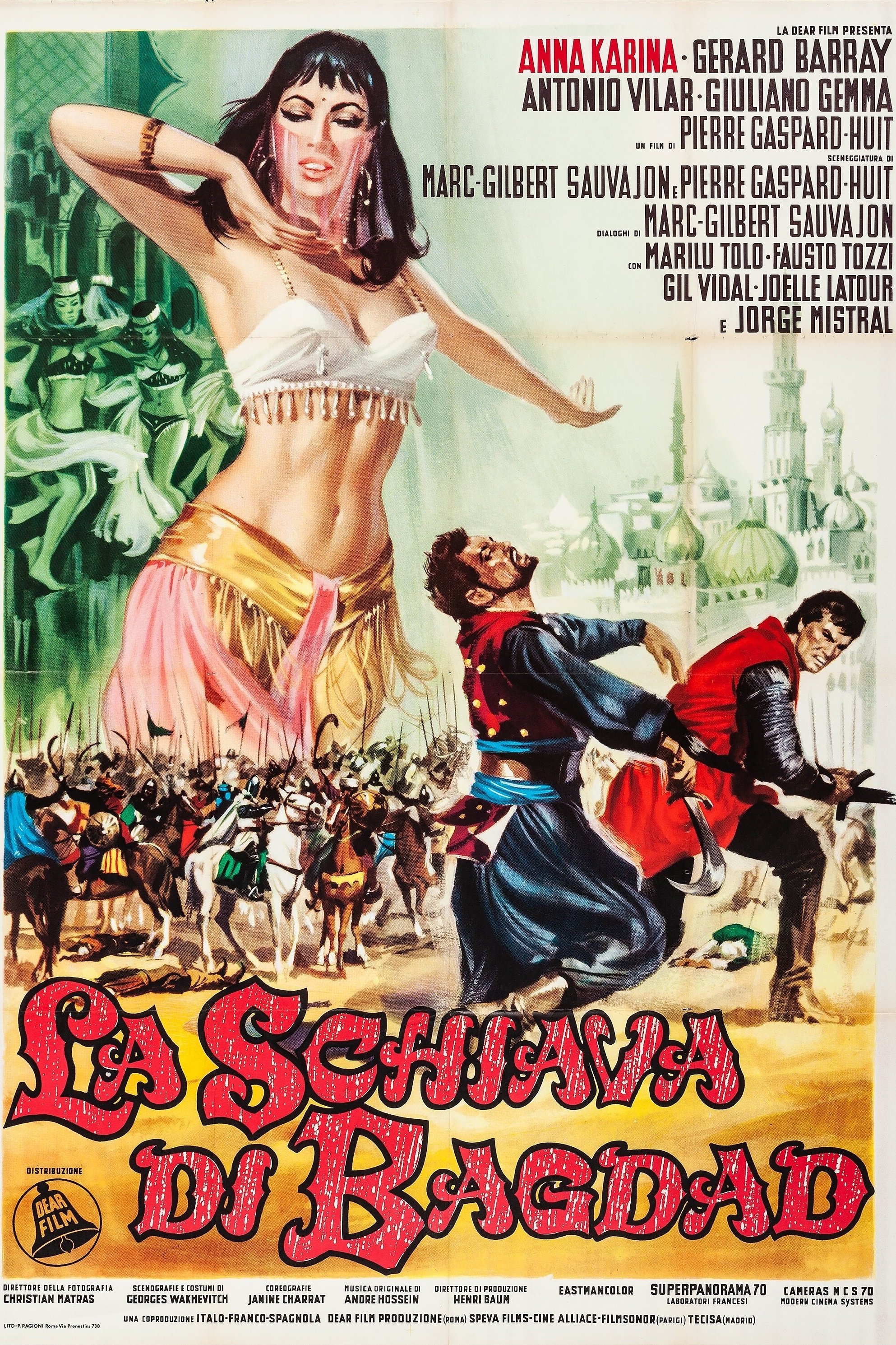 Locandina di La schiava di Bagdad