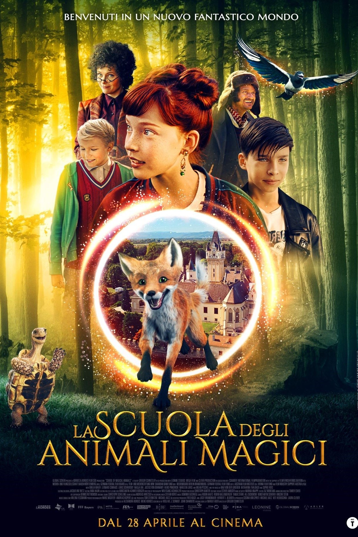 Locandina di La scuola degli animali magici