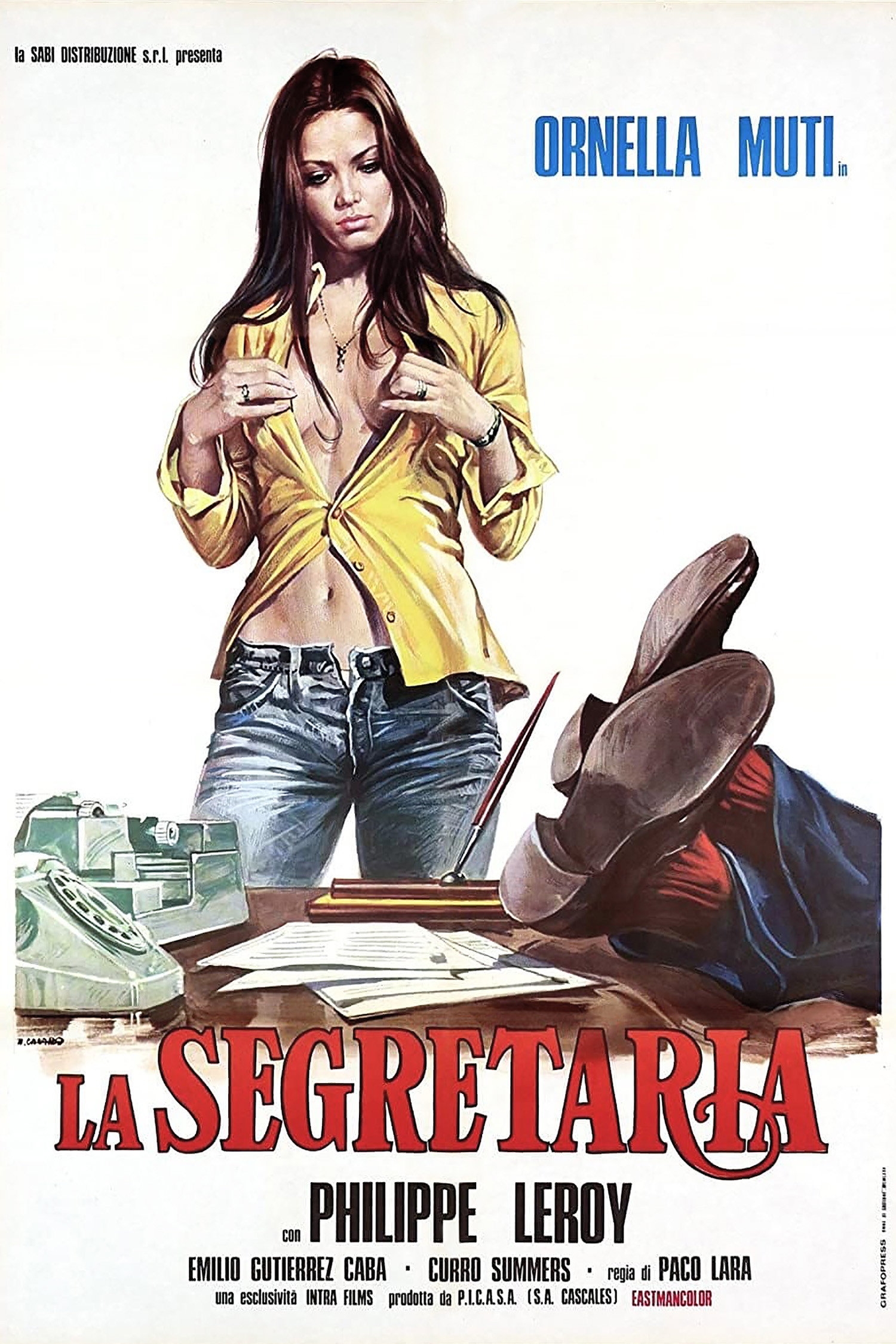 Locandina di La segretaria