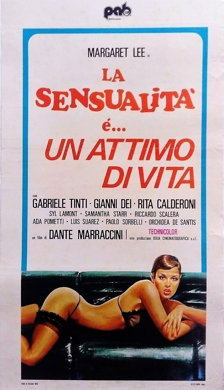 Locandina di La sensualità è un attimo di vita