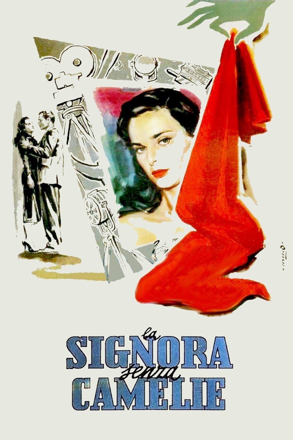 Locandina di La signora senza camelie