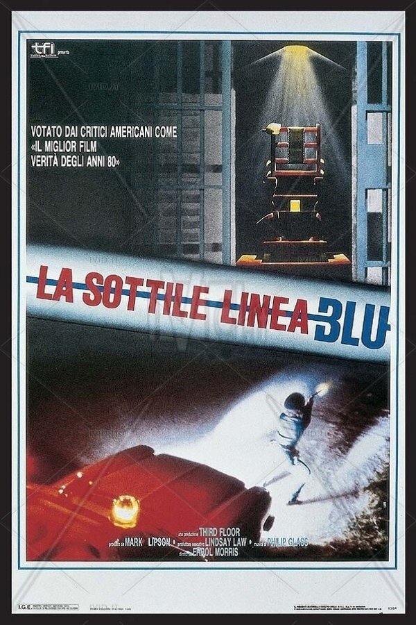 Locandina di La sottile linea blu
