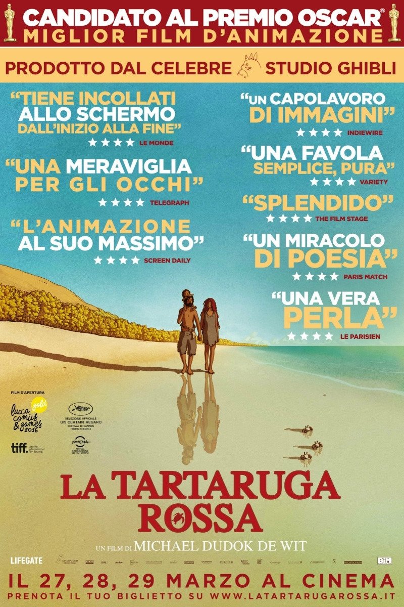 Locandina di La tartaruga rossa