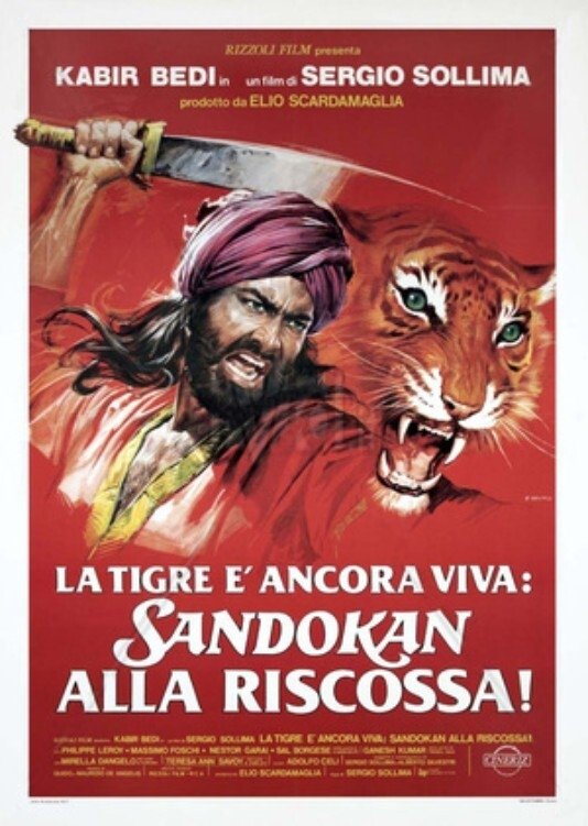 Locandina di La tigre è ancora viva: Sandokan alla riscossa!