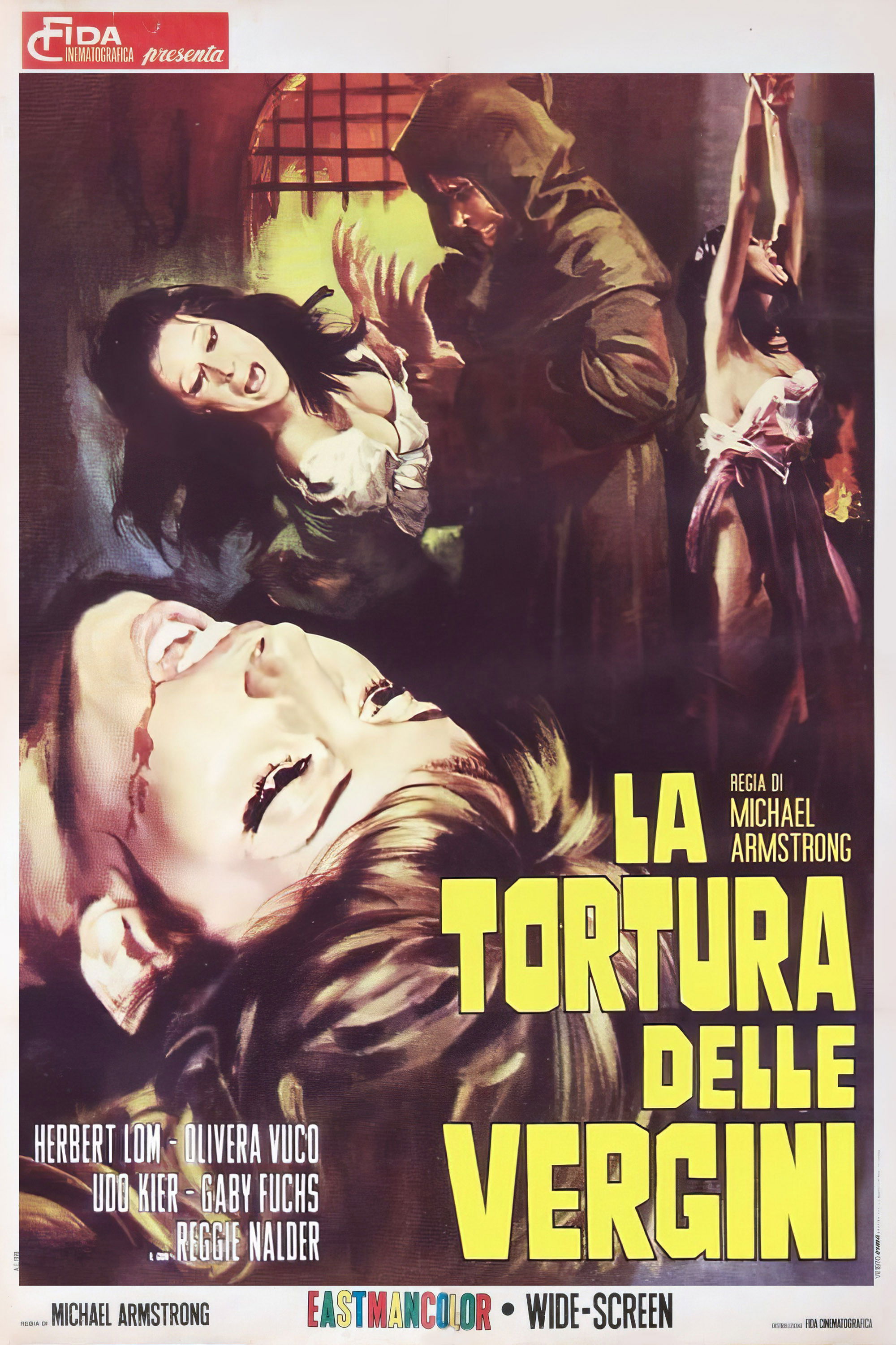 Locandina di La tortura delle vergini