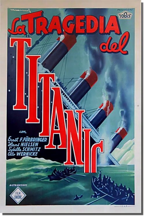 Locandina di La tragedia del Titanic
