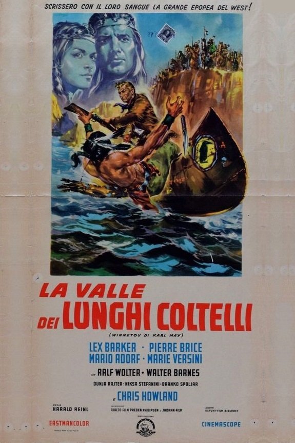 Locandina di La valle dei lunghi coltelli