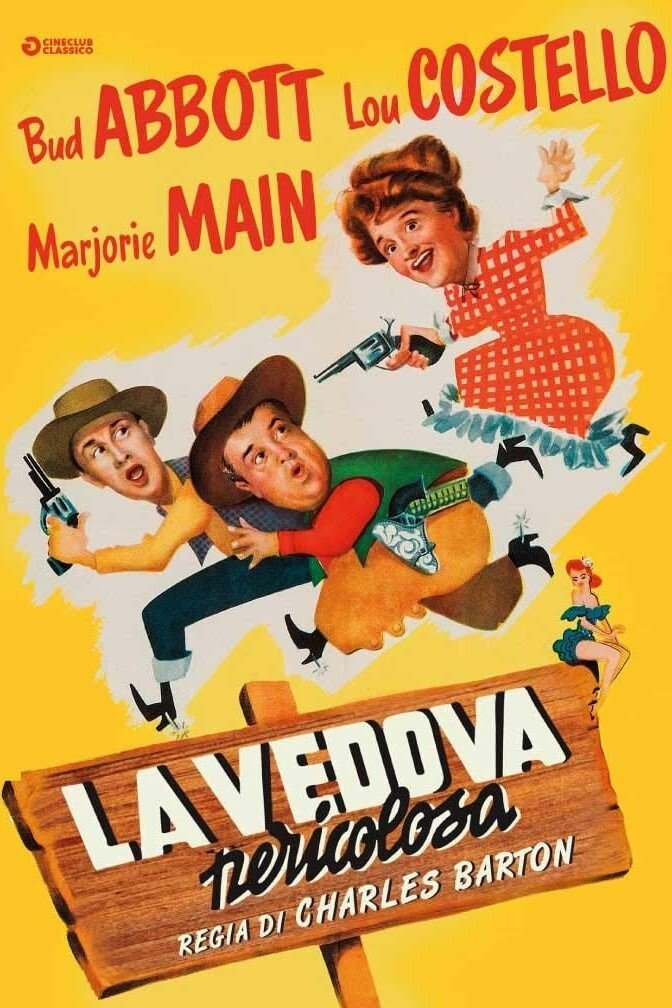 Locandina di La vedova pericolosa