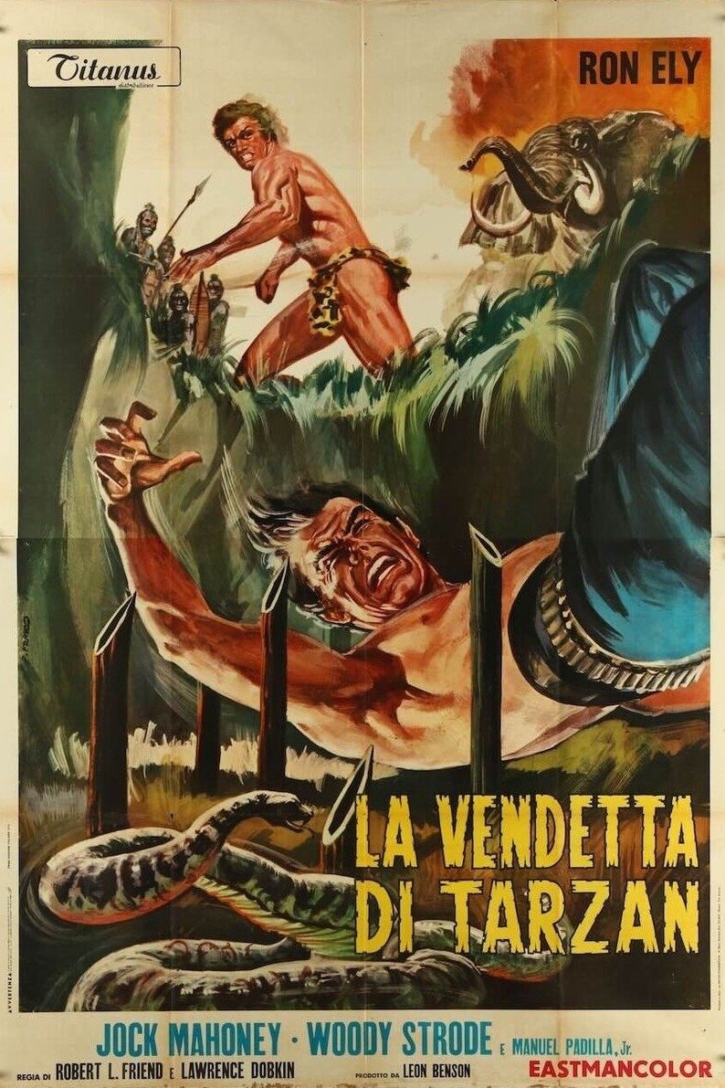 Locandina di La vendetta di Tarzan