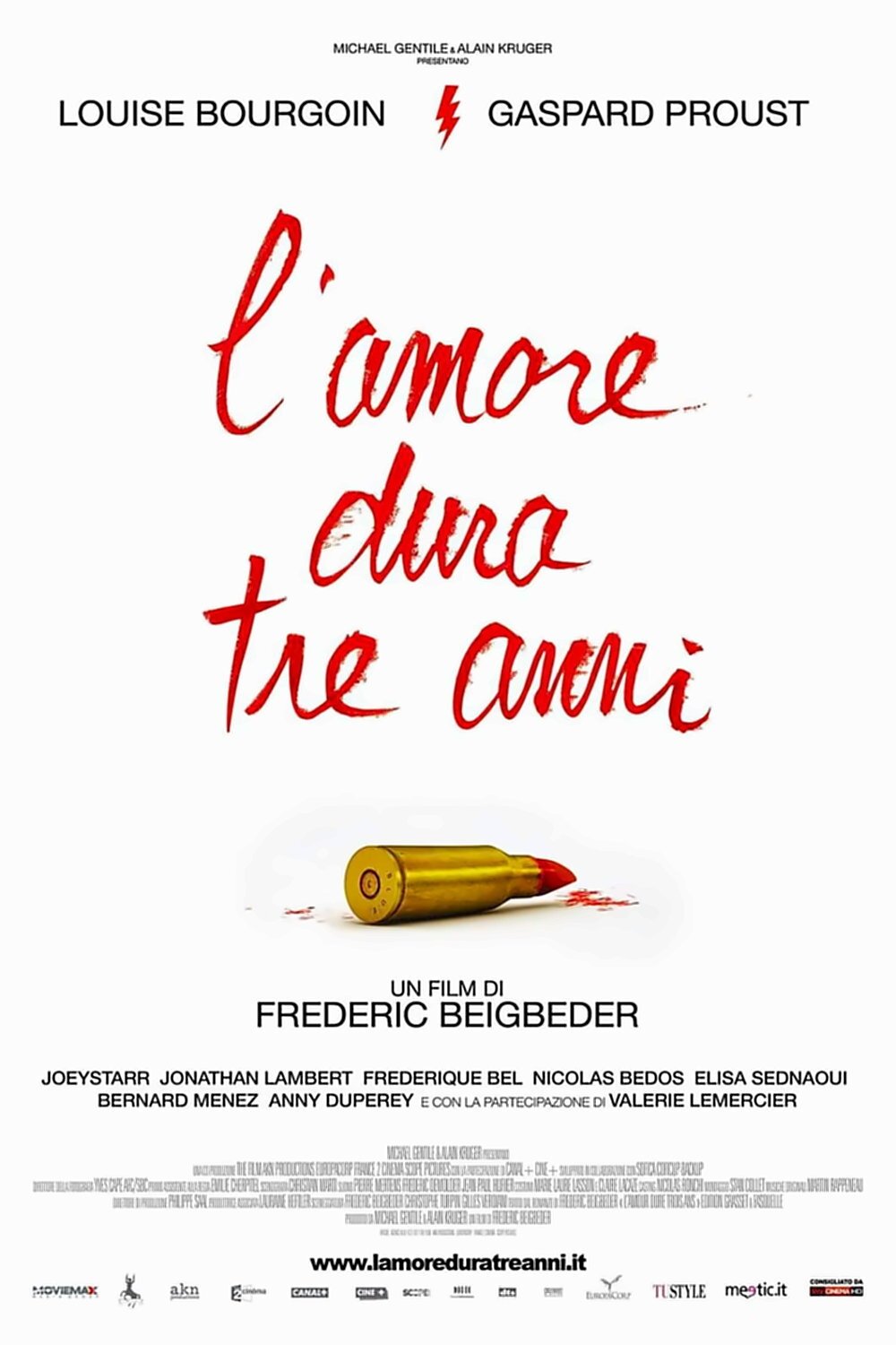 Locandina di L'amore dura tre anni