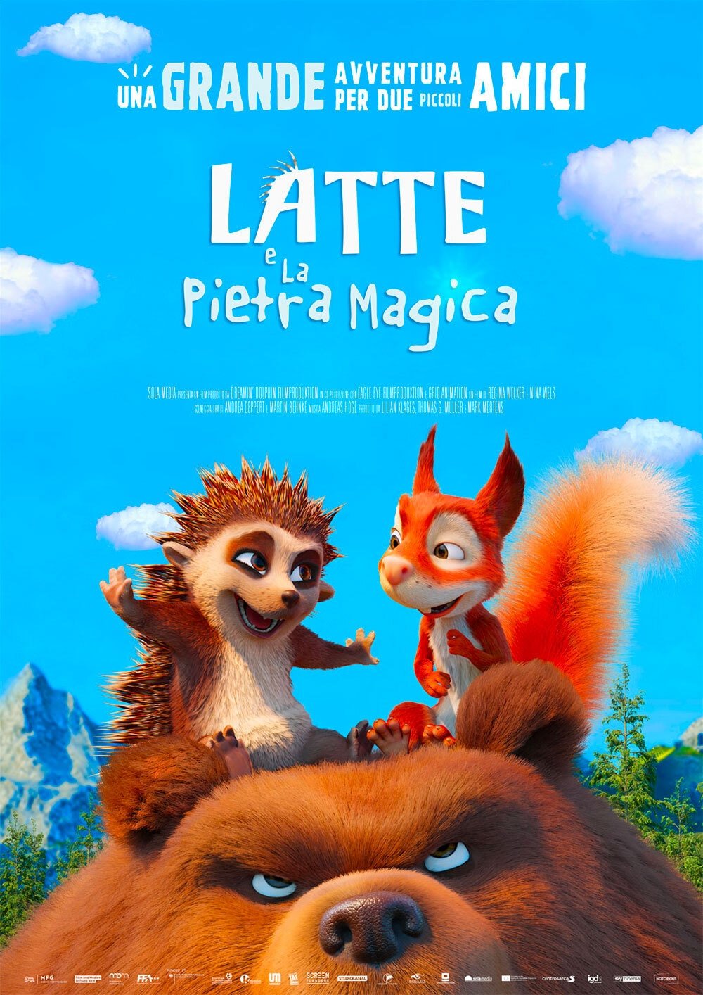 Locandina di Latte e la pietra magica