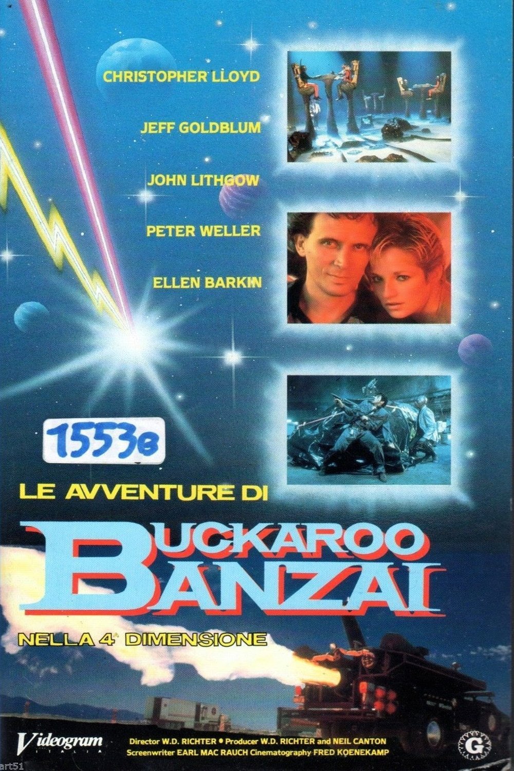 Locandina di Le avventure di Buckaroo Banzai nella quarta dimensione