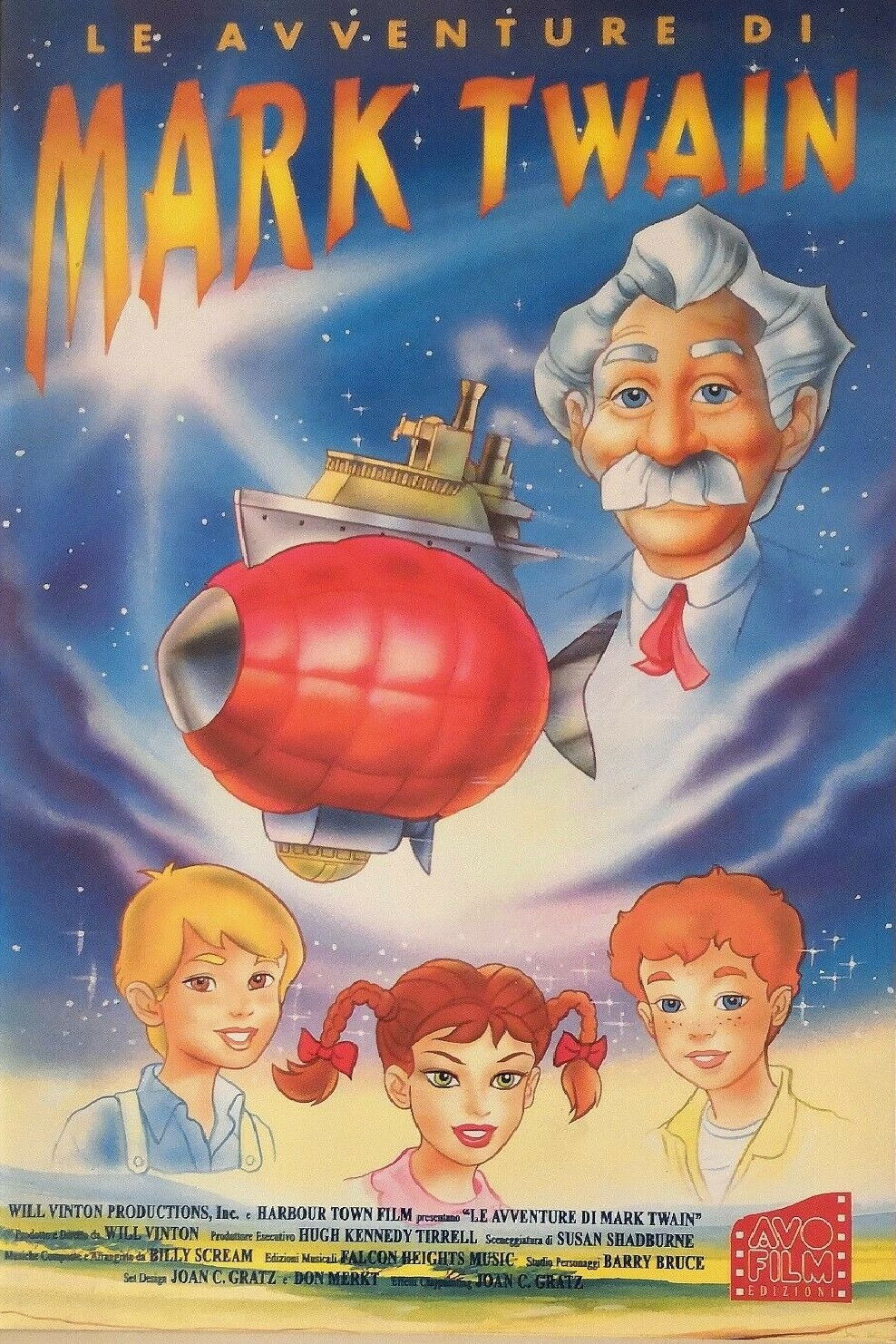 Locandina di Le avventure di Mark Twain
