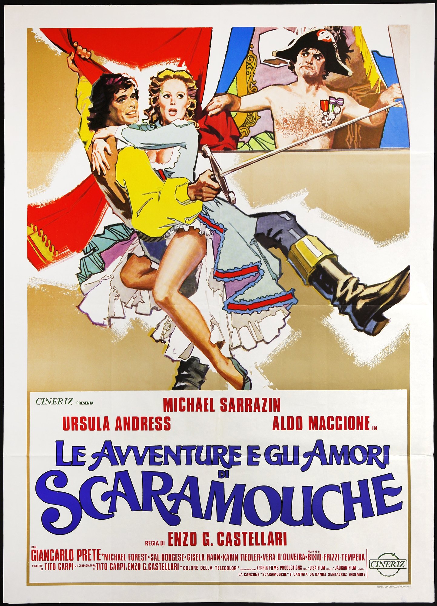 Locandina di Le avventure e gli amori di Scaramouche