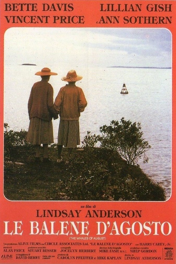 Locandina di Le balene d'agosto
