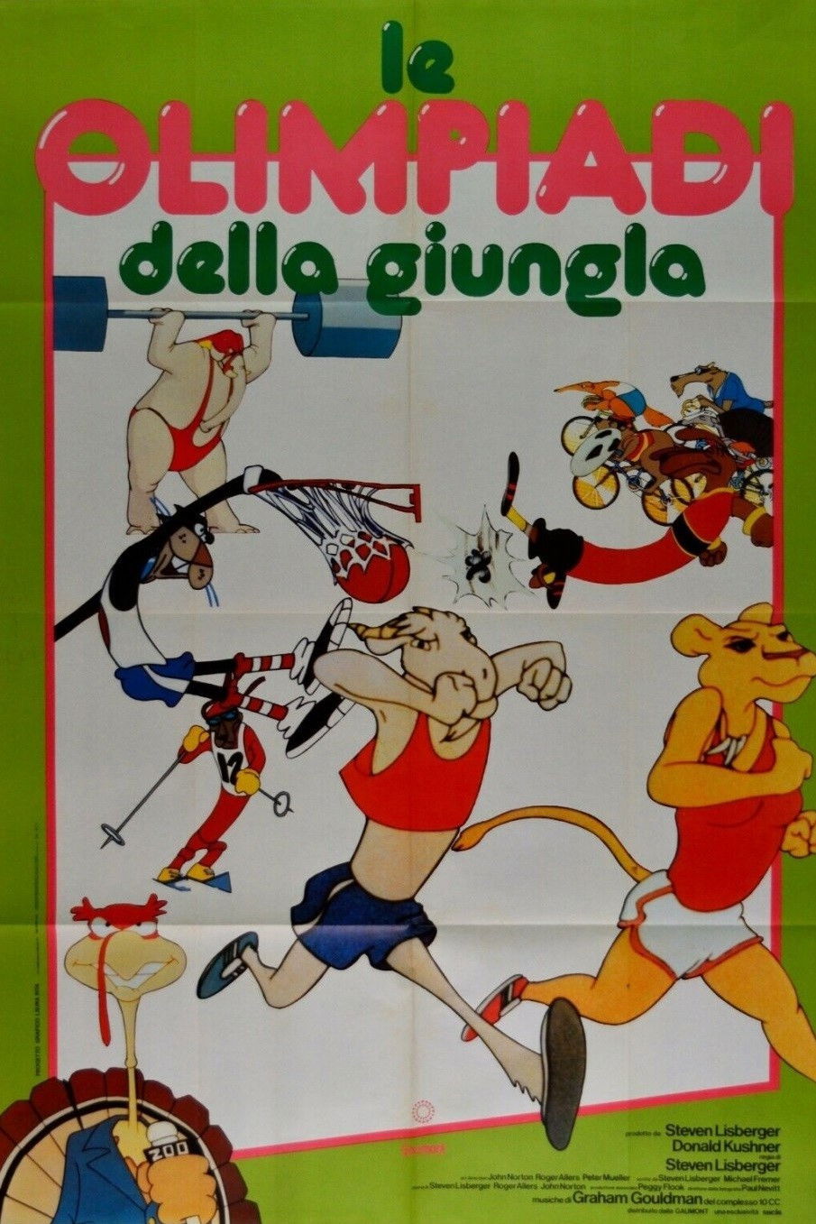 Locandina di Le olimpiadi della giungla