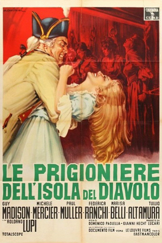 Locandina di Le prigioniere dell'isola del diavolo