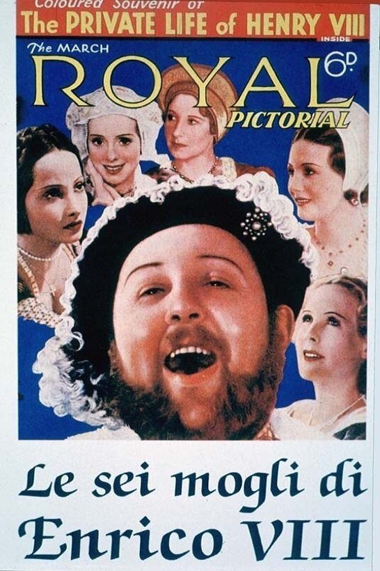 Locandina di Le sei mogli di Enrico VIII