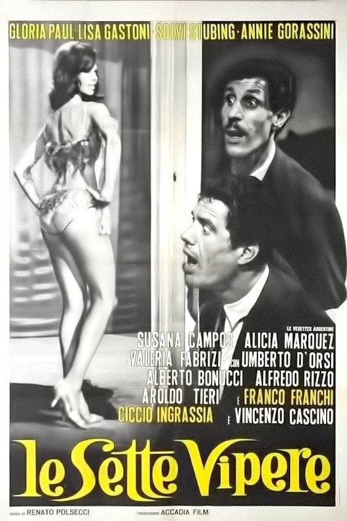 Locandina di Le sette vipere (Il marito latino)