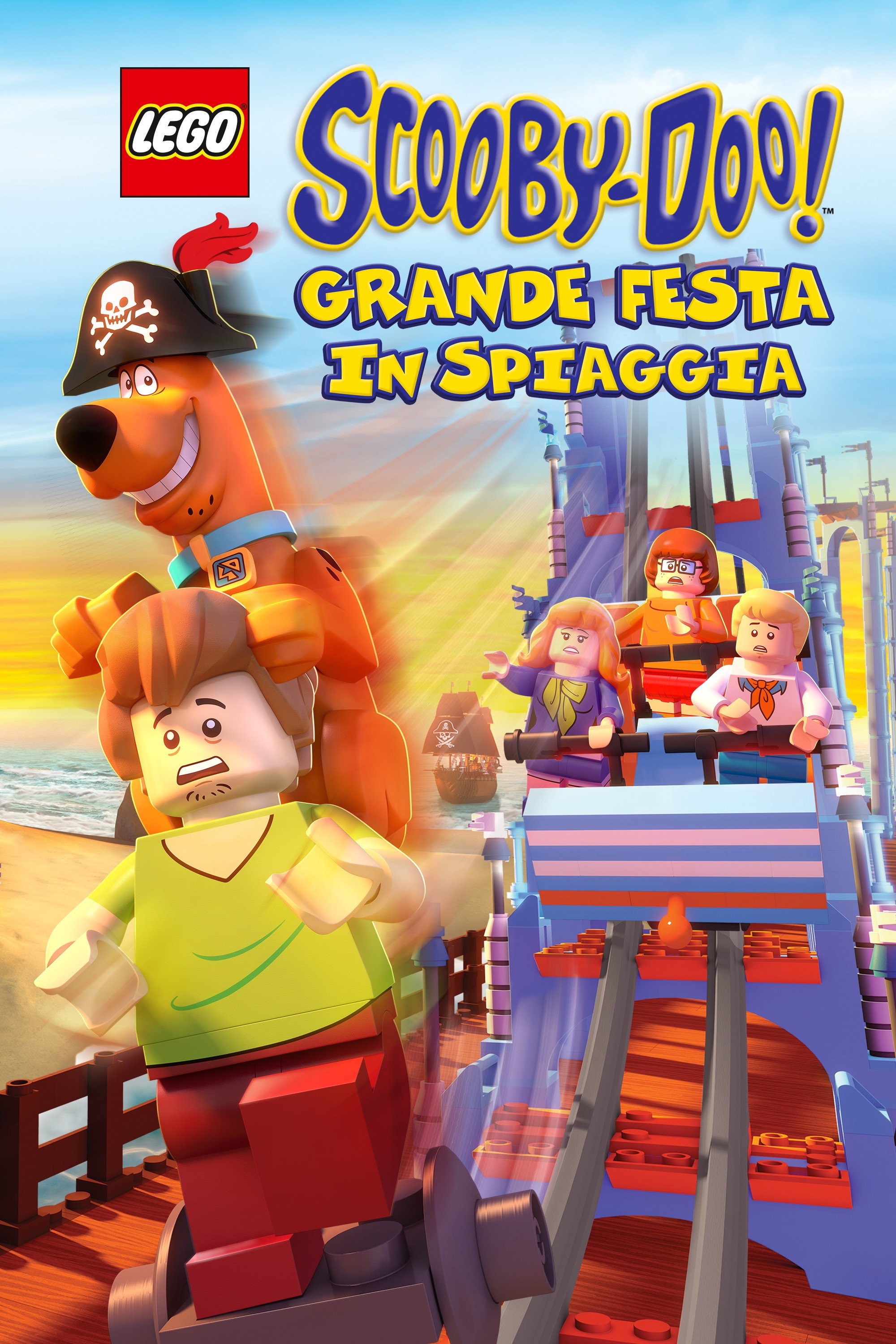 Locandina di LEGO Scooby-Doo! - Grande festa in spiaggia