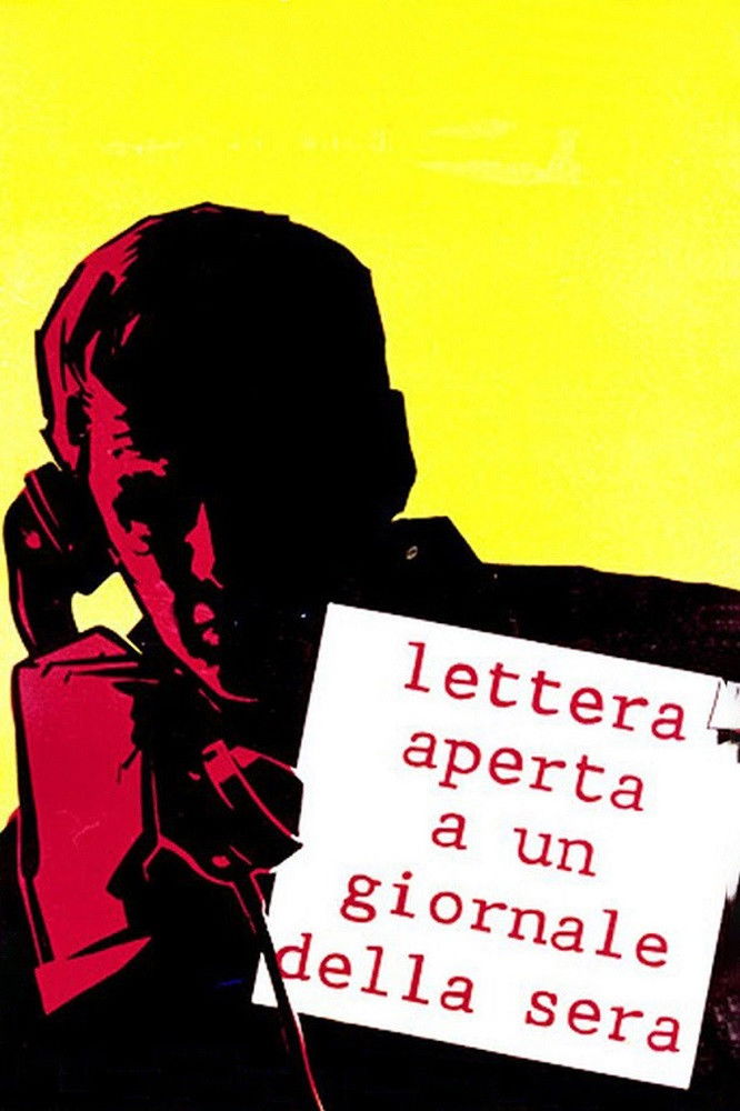 Locandina di Lettera aperta a un giornale della sera