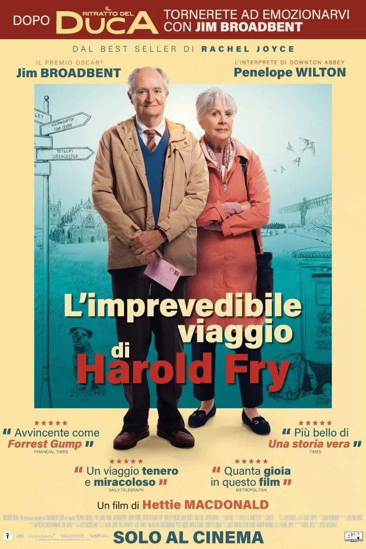 Locandina di L'imprevedibile viaggio di Harold Fry