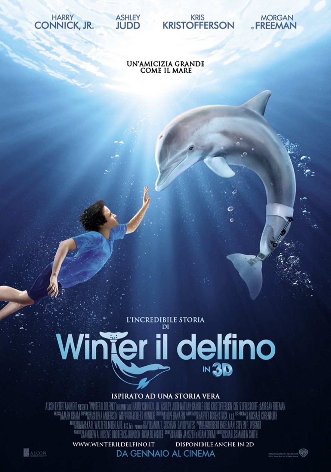 Locandina di L'incredibile storia di Winter il delfino