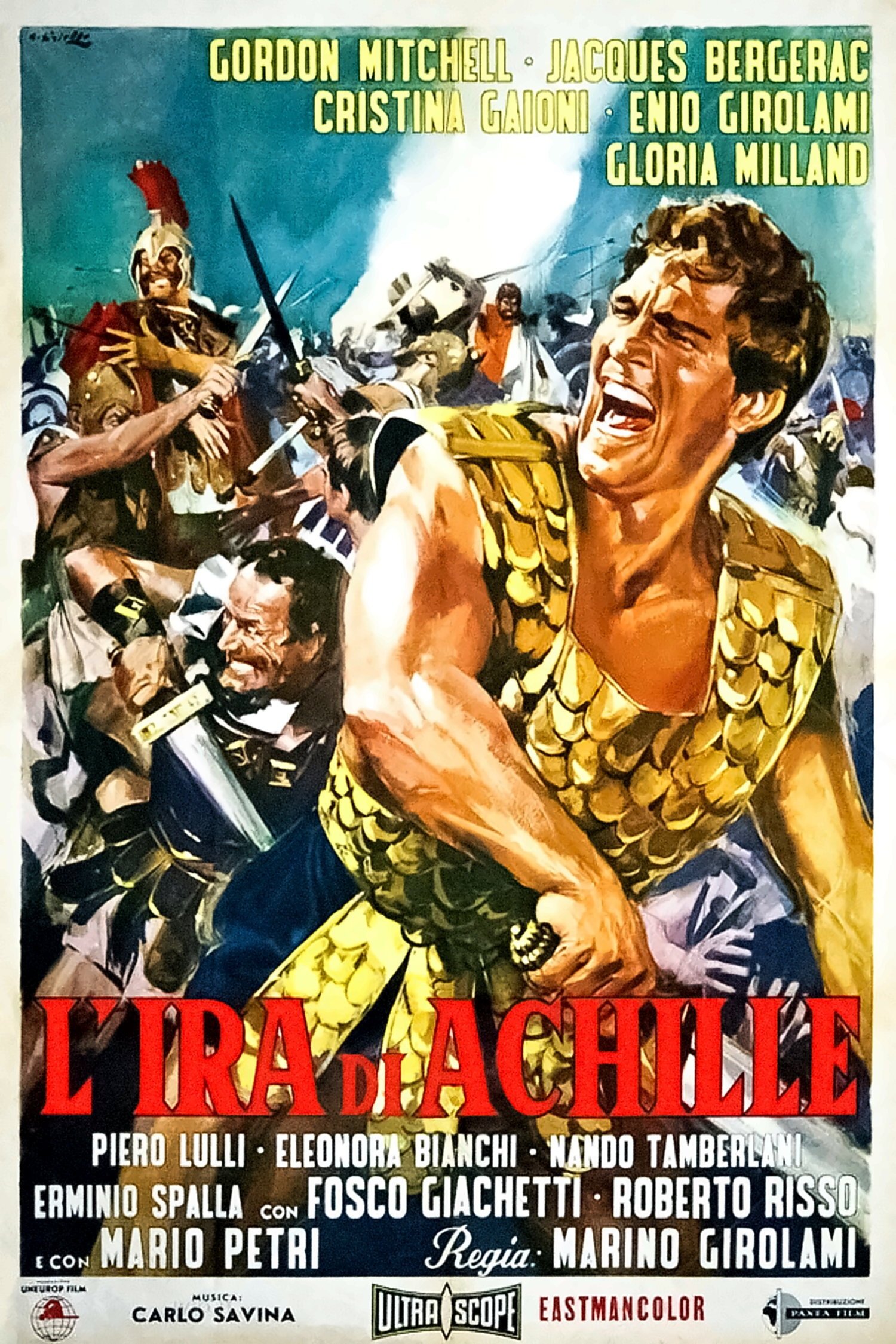Locandina di L'ira di Achille