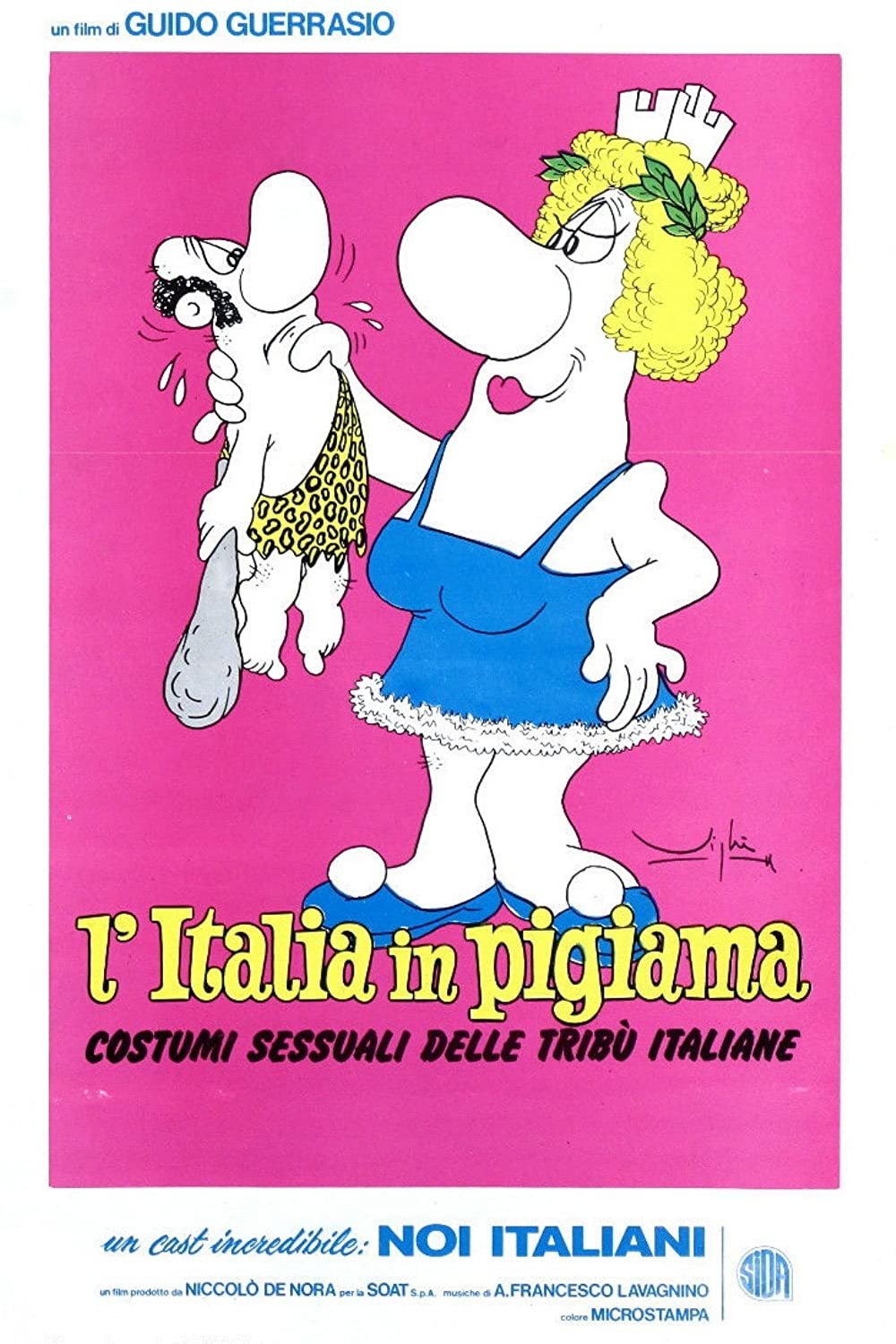 Locandina di L'Italia in pigiama