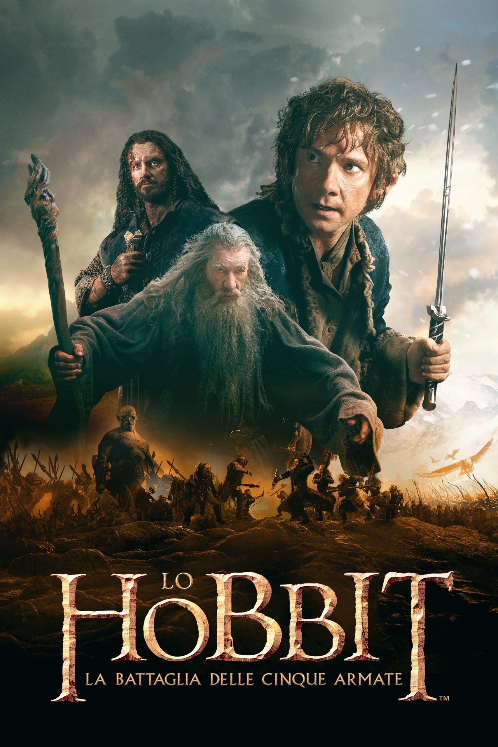Locandina di Lo Hobbit: La battaglia delle cinque armate