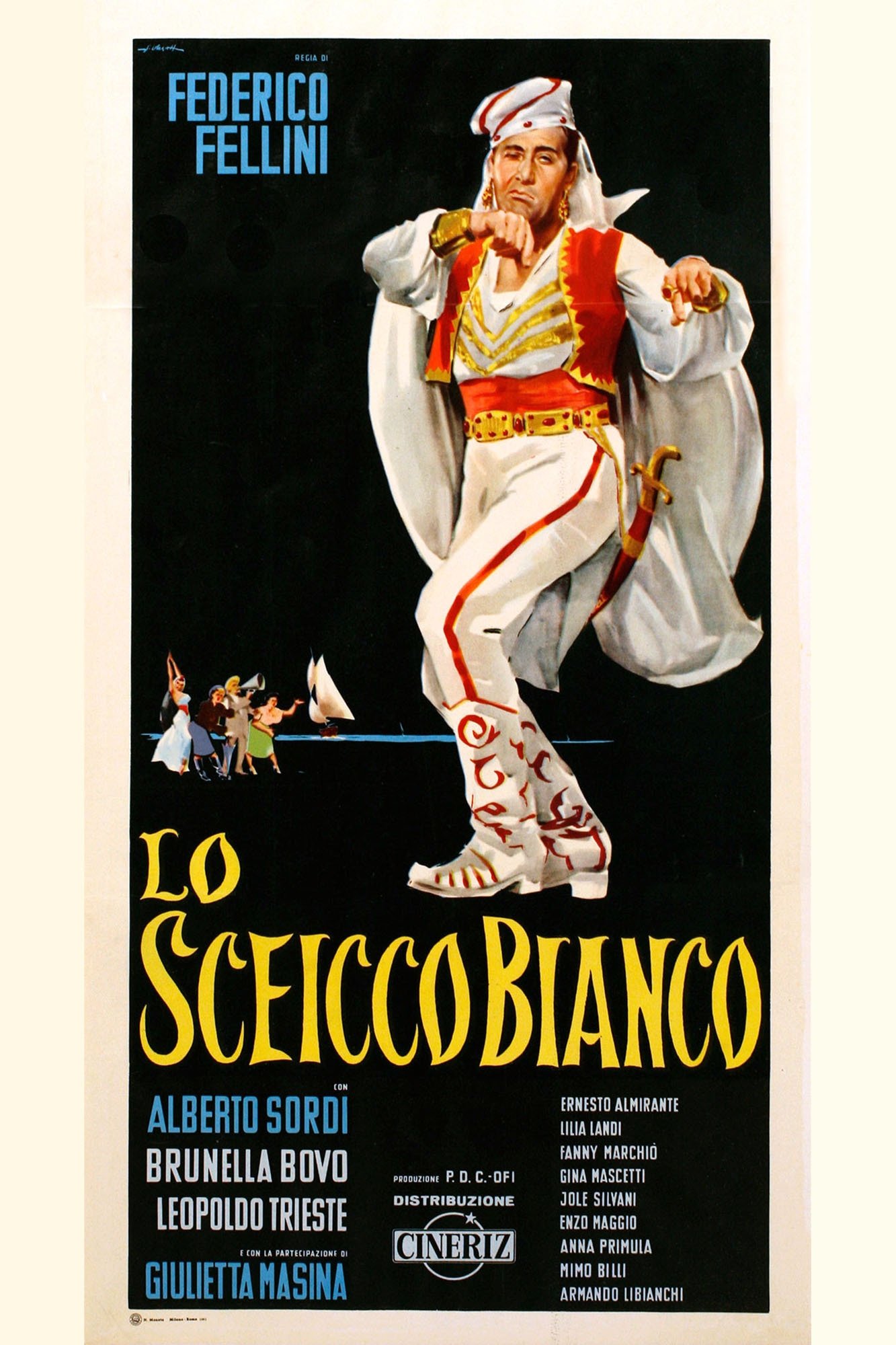 Locandina di Lo sceicco bianco