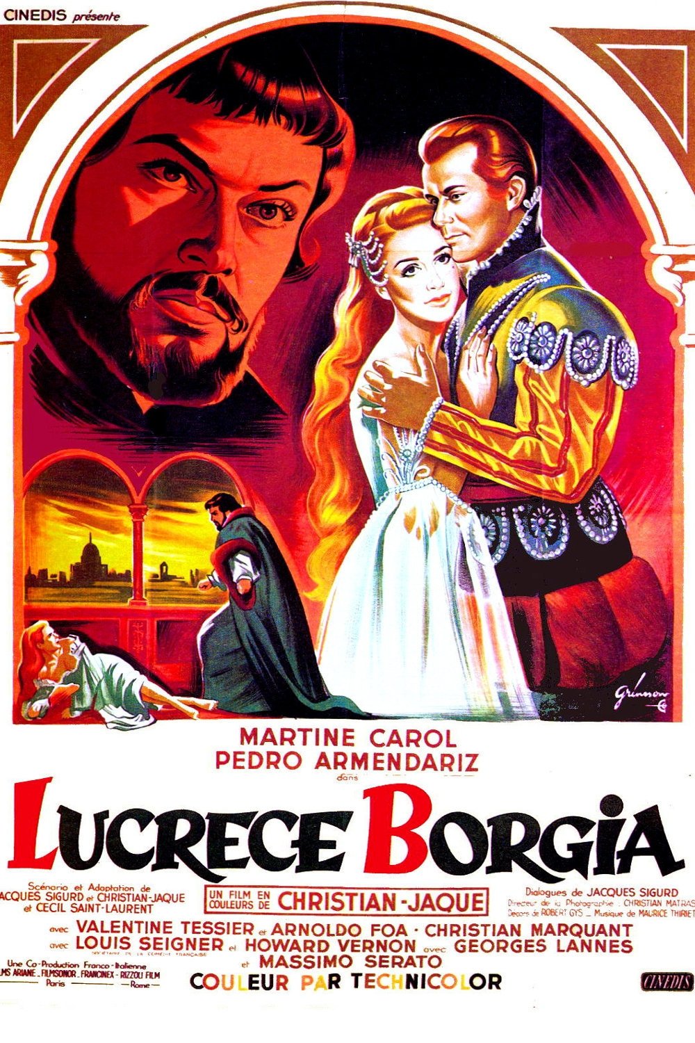 Locandina di Lucrezia Borgia