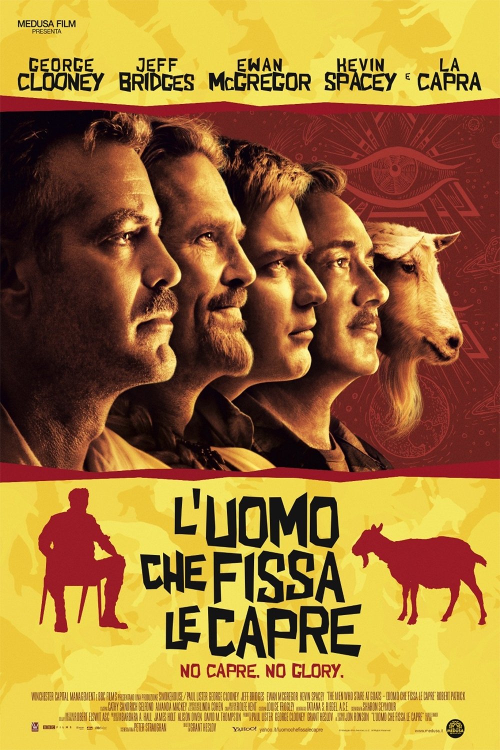 Locandina di L'uomo che fissa le capre