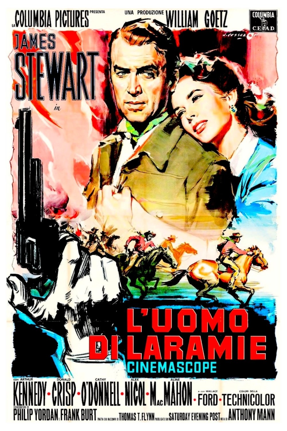 Locandina di L'uomo di Laramie
